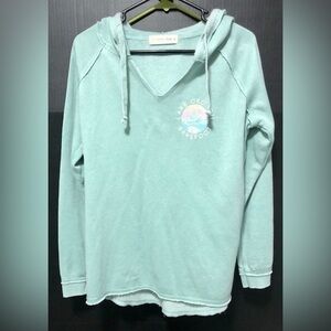 🪽Barefoot Bar & Grill Light Blue Very Soft Hoodie